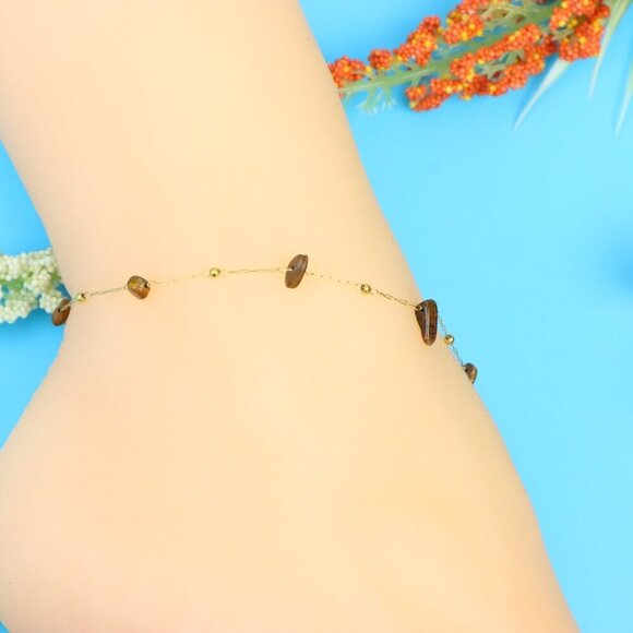 Elegant Handmade Anklet – Perfect for Women & Girls | Ideal Gift Option, DYC1709 - Picture 2 of 7